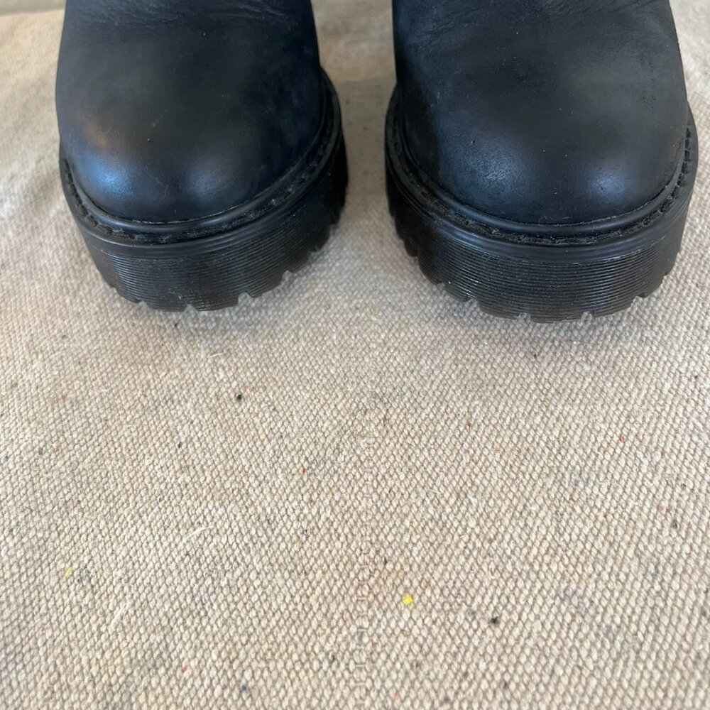 Dr. Martens Black Heeled Boots - Picture 3 of 13
